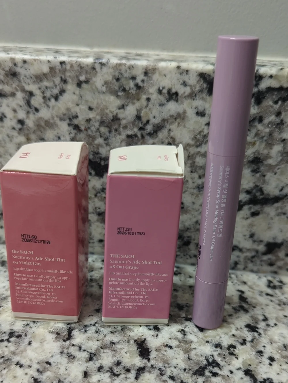 The Saem Mauve Lip Bundle - K beauty